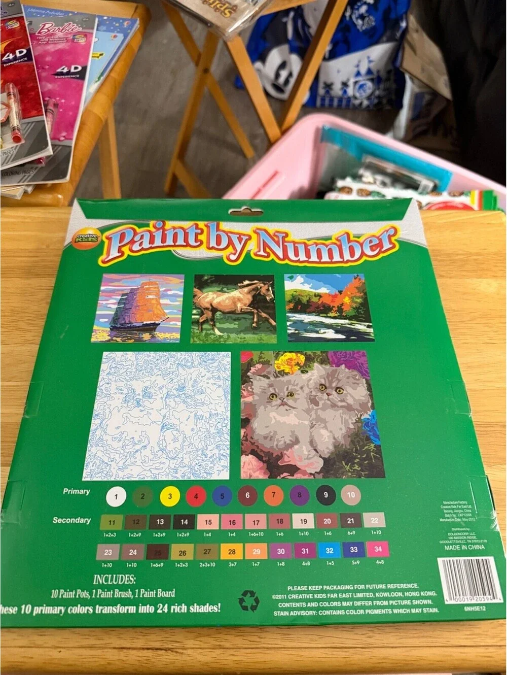 Creative Kids Cat Paint By Number